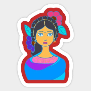 Flower Girl Sticker